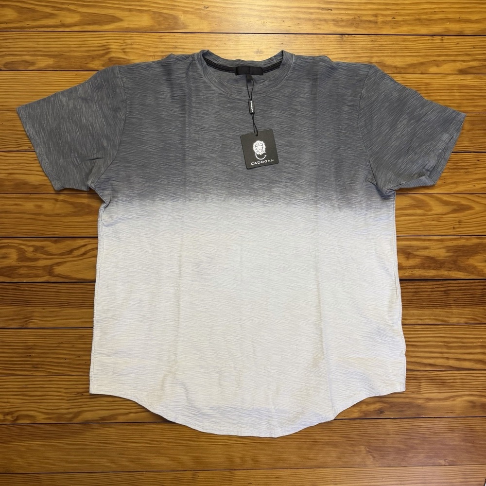 Cadogan Las Angeles Men's Large 100% Cotton Short Sleeve T-shirt Ombré